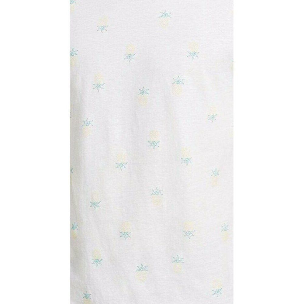 Sovereighn‎ Code Pineapple Print Cotton T-Shirt Large White NEW - Picture 2 of 2